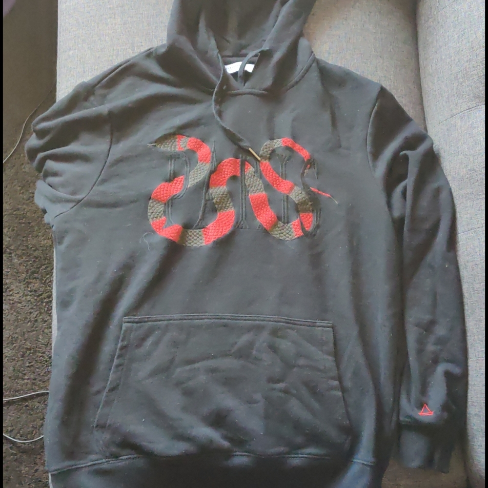 Black hoodie